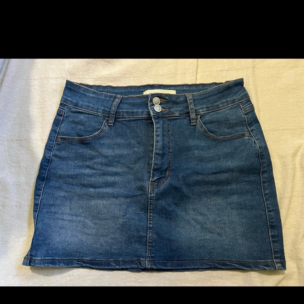 Classic Denim Mini Skirt